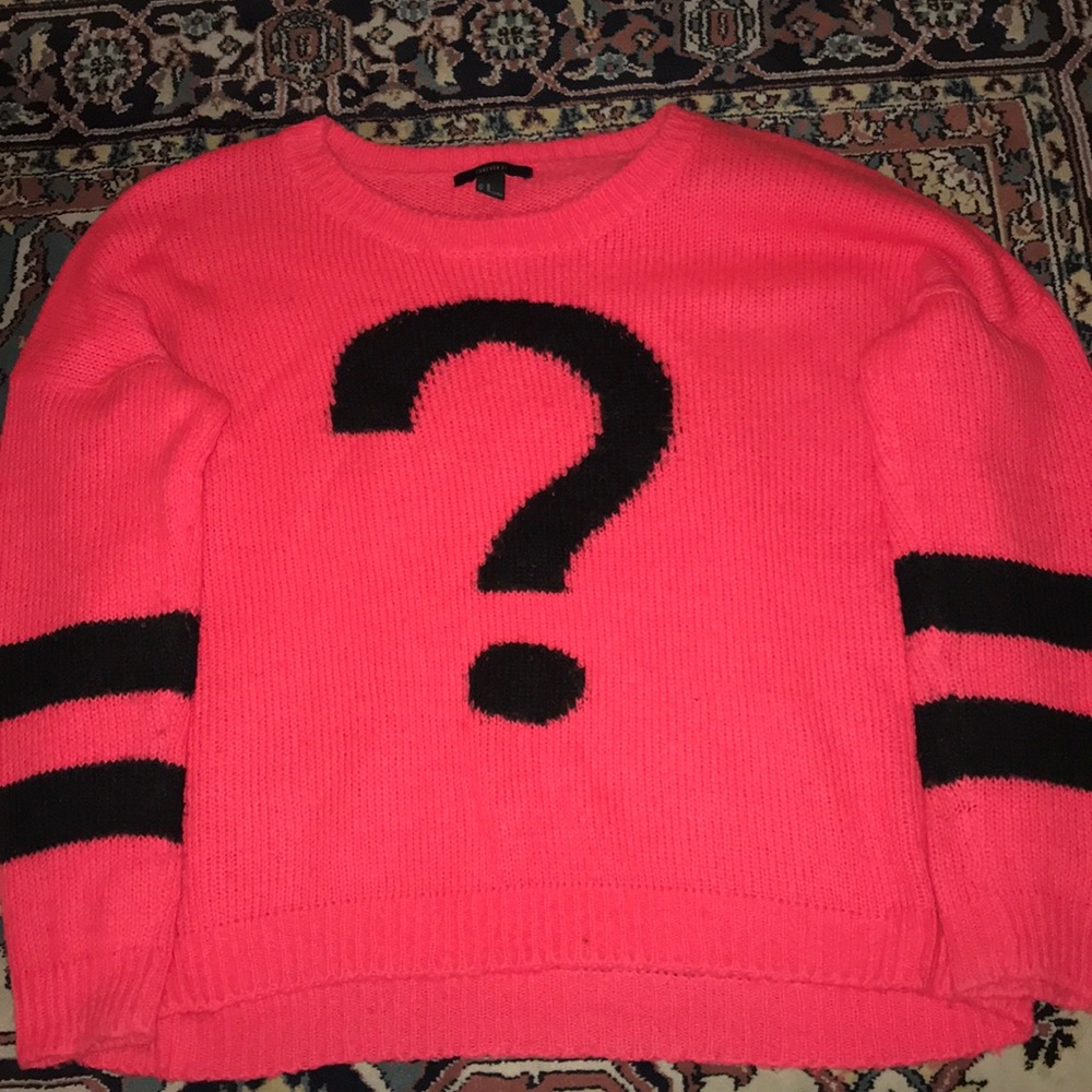 Pink Sweater